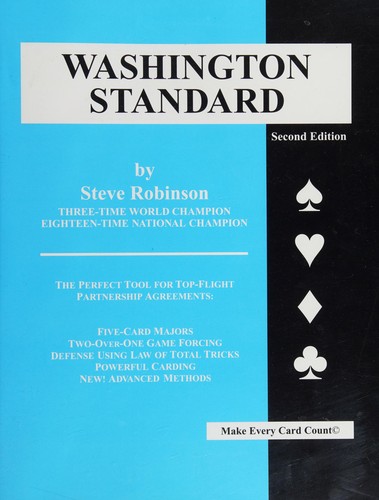 Cover of Washington standard