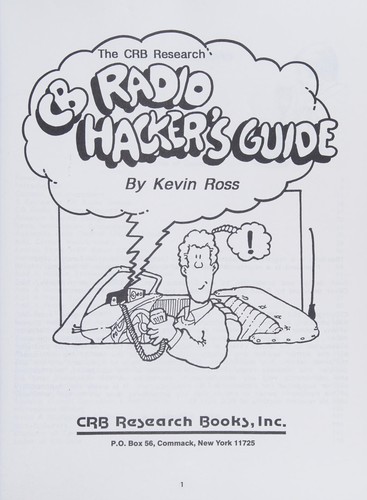 Cover of CB radio hacker's guide