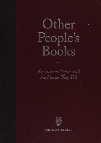 Cover of Other people's books