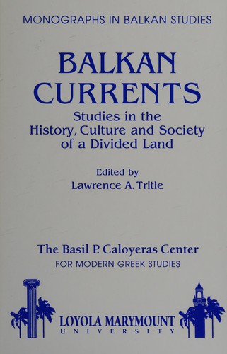 Cover of Balkan currents