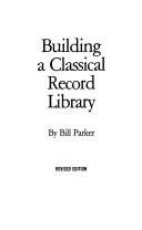 Cover of Building a Classical Record Library