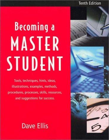 Cover of Becoming a master student
