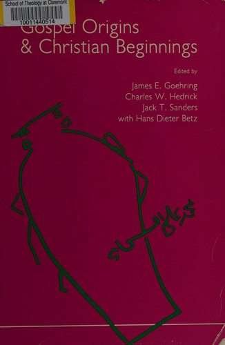 Cover of Gospel origins & Christian beginnings