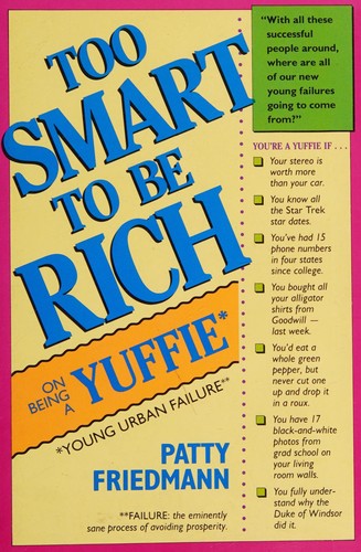 Cover of Too Smart to Be Rich