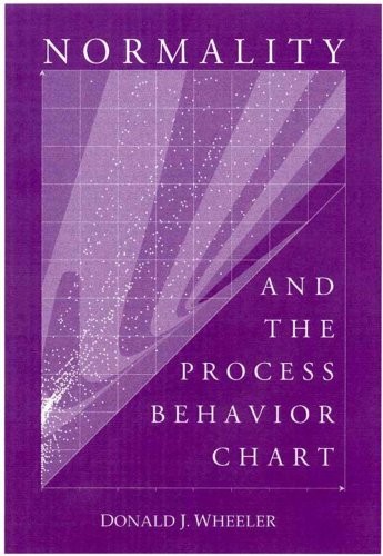 Cover of Normality and the process behavior chart