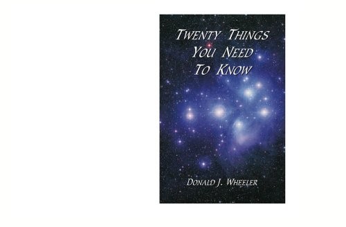 Cover of Twenty Things You Need to Know
