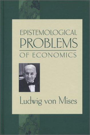 Cover of Epistemological Problems of Economics