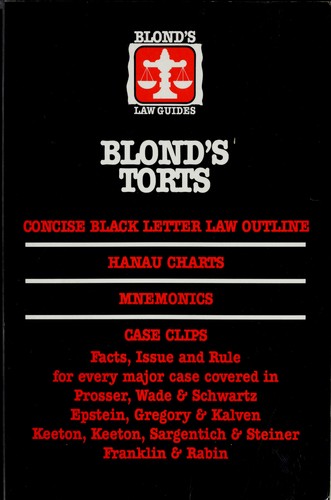 Cover of Torts