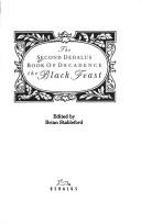 Cover of The Second Dedalus Book of Decadence (The Black Forrest)