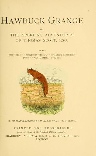 Cover of Hawbuck Grange