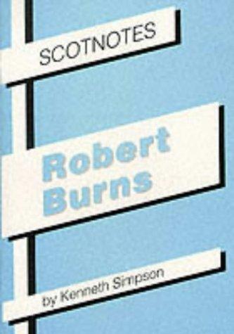 Cover of Robert Burns (Scotnotes)