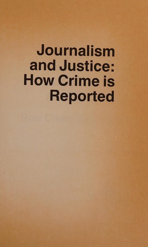 Cover of Journalism and justice