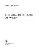 Cover of The architecture of Wren