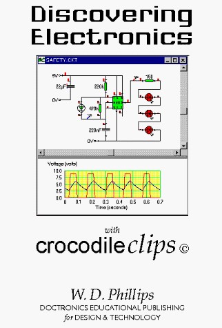 Cover of Discovering electronics with crocodile clips