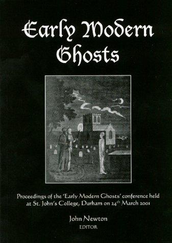 Cover of Early Modern Ghosts