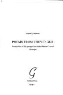 Cover of Poems from Chevengur