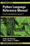Cover of The Python Language Reference Manual