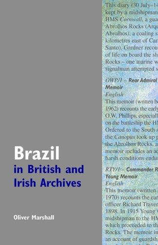 Cover of Brazil in British and Irish Archives