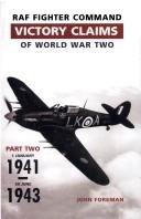 Cover of RAF Fighter Command Victory Claims of WW2 (Raf Fighter Command 1939-45)