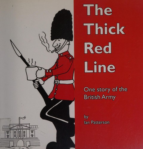 Cover of The thick red line