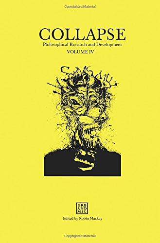 Cover of Collapse - Philosophical Research and Development