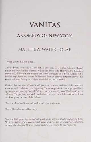 Cover of Vanitas