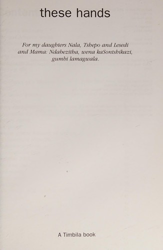 Cover of These hands