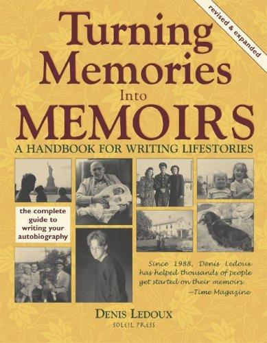 Cover of Turning Memories Into Memoirs
