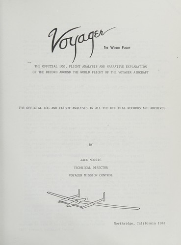 Cover of Voyager, the World Flight