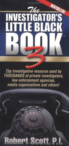 Cover of The investigator's little black book 3