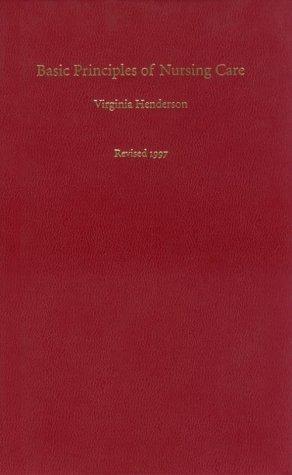 Cover of Basic principles of nursing care