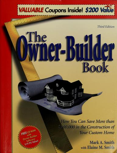 Cover of The owner-builder book