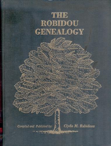 Cover of The Robidou genealogy