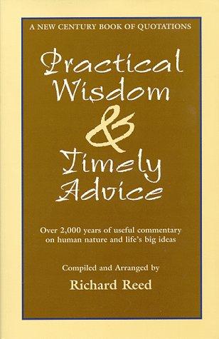 Cover of Practical wisdom & timely advice