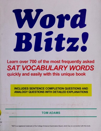 Cover of Word Blitz!