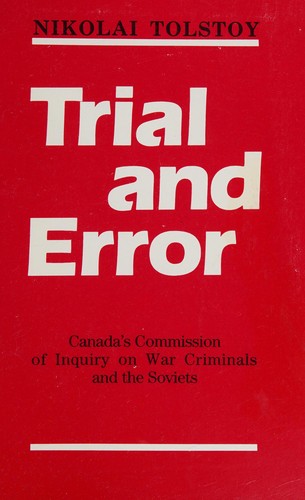Cover of Trial and error