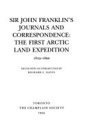 Cover of Sir John Franklin's journals and correspondence