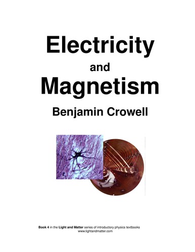 Cover of Electricity and magnetism