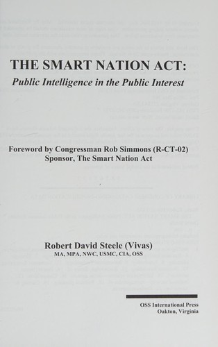 Cover of The Smart Nation Act
