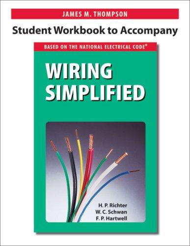 Cover of Student workbook to accompany Wiring simplified