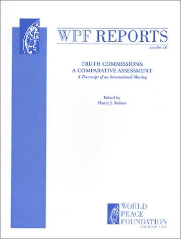 Cover of Truth Commissions