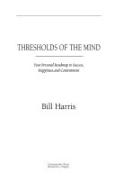 Cover of Thresholds of the Mind