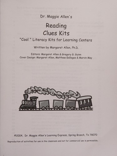 Cover of Reading Clues Kits