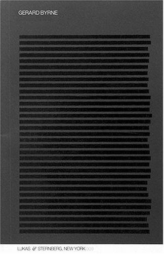 Cover of Gerard Byrne