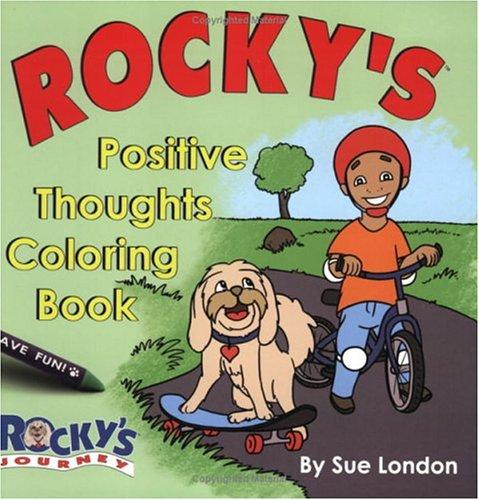 Cover of Rocky's Positive Thoughts Coloring Book