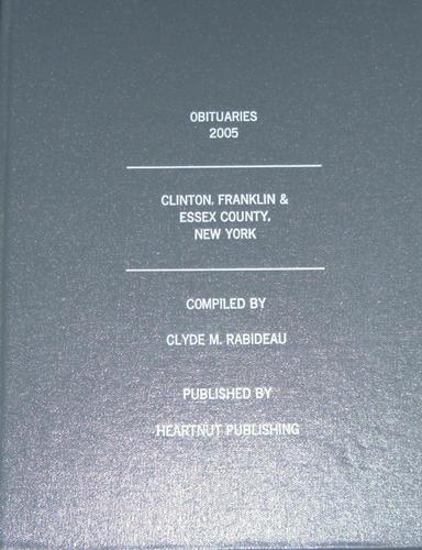 Cover of Obituaries, 2005