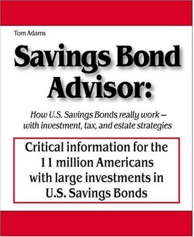 Cover of Savings Bond Advisor