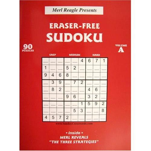 Cover of Eraser-Free Sudoku, Volume A