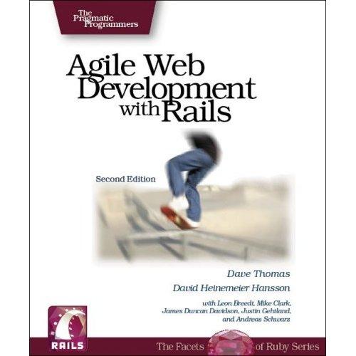 Cover of Agile Web Development with Rails: Second Edition