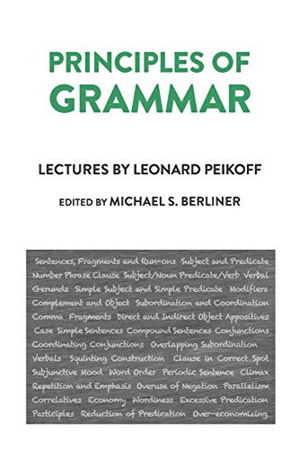 Cover of Principles of Grammar